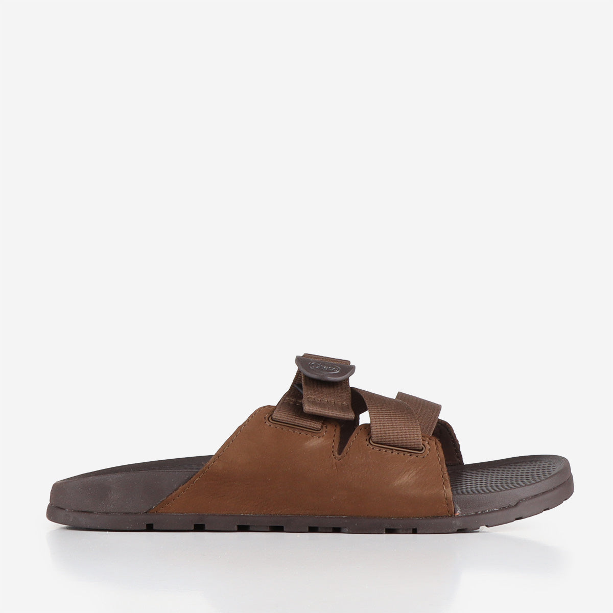 Chaco Lowdown Leather Slides Otter Urban Industry