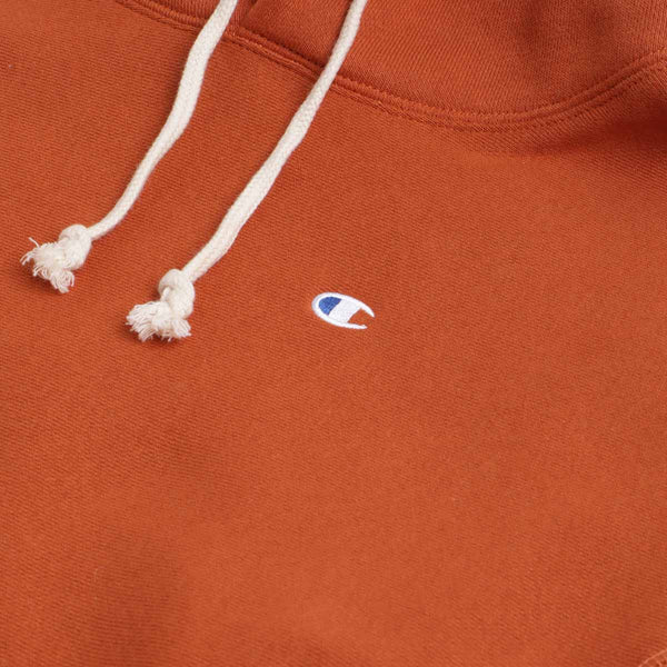 Dark orange store champion hoodie