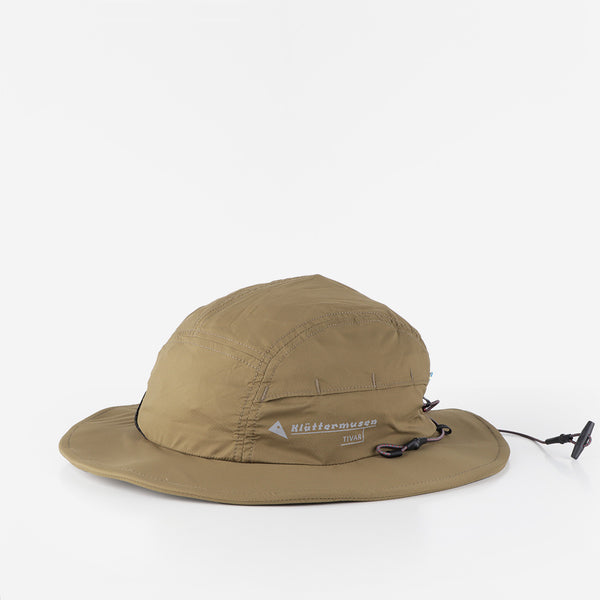 Klättermusen Taupe Tivar Beach Hat Klättermusen