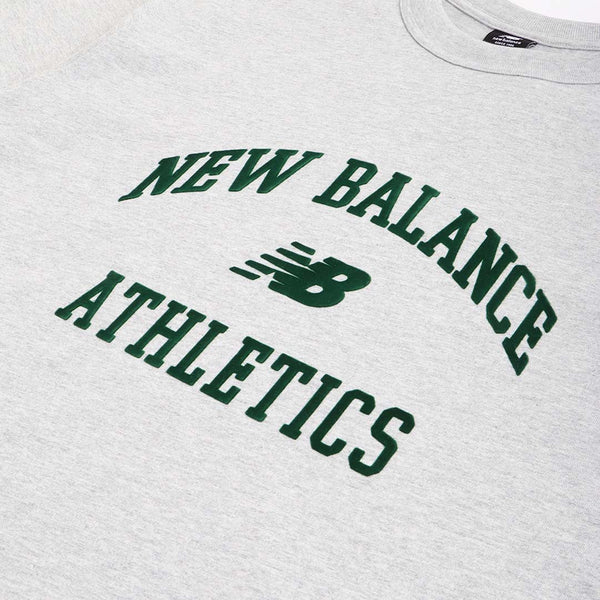 New Balance Men's Athletics Varsity Graphic T-Shirt - Grey (Size S)