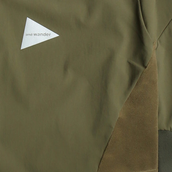 And Wander Fleece Base Long Sleeve Shirt - Khaki – Urban Industry