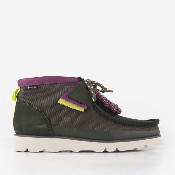 Clarks Originals Wallabee 2.0 GTX Boots - Green Combi