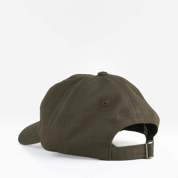 Norse Projects Twill Sports Cap - Beech Green – Urban Industry