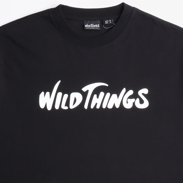 Wild Things Big Logo T-shirt - Black – Urban Industry