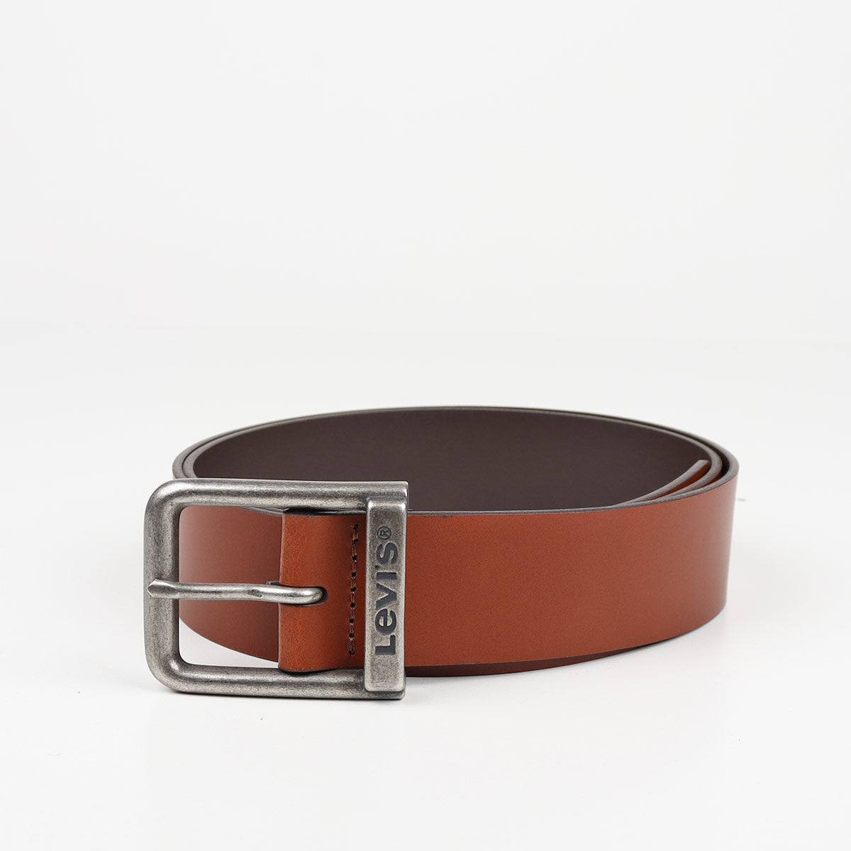 Buy Levi's Mens Alderpoint Metal Belt Brown