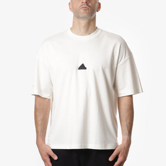 Adidas Originals City Escape T-Shirt, Off White, Detail Shot 1