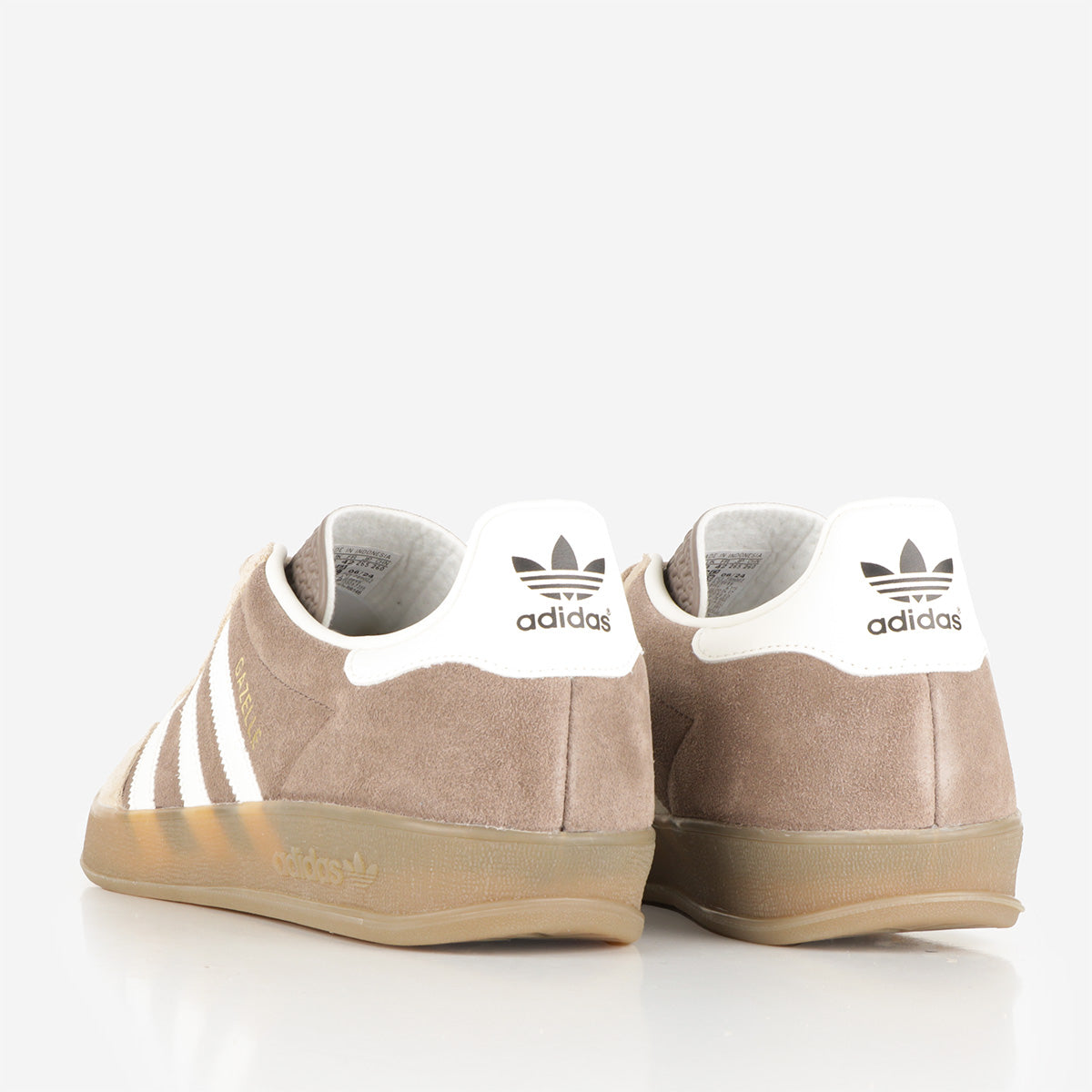 Adidas Originals Gazelle Indoor Shoes, Earth Strata Ftwr White Magic Beige, Detail Shot 3