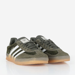 thumbnail Adidas Originals Gazelle Indoor Shoes, Night Cargo Alumina Gum 3, Detail Shot 2