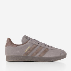 thumbnail Adidas Originals Gazelle Shoes, Charcoal Brown Dark Brown, Detail Shot 1