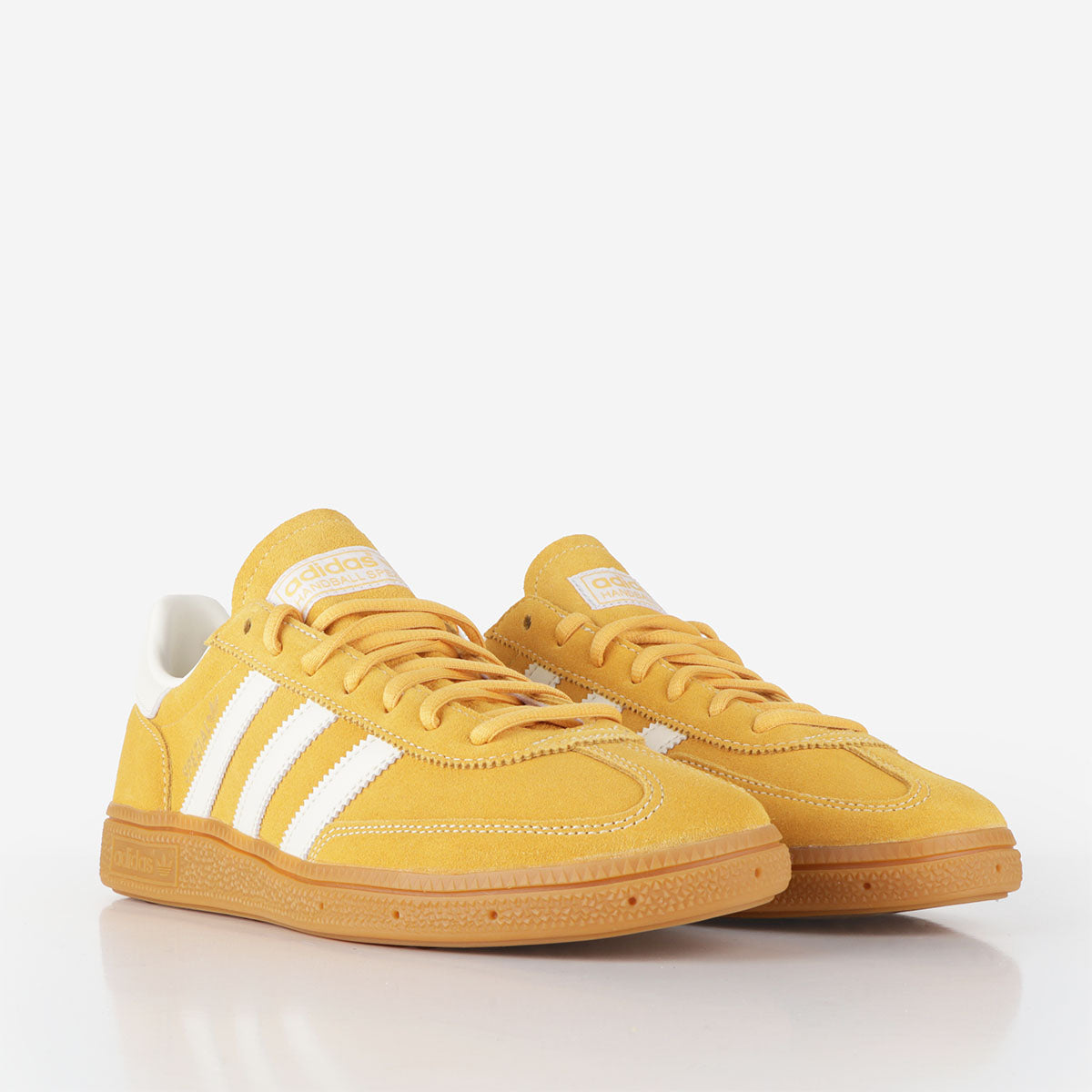 Adidas Originals Handball Spezial Shoes, Preloved Yellow Cream White Ftwr White, Detail Shot 2