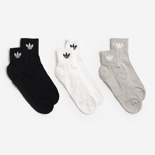 Adidas Originals Mid Crew Socks 3 Pairs