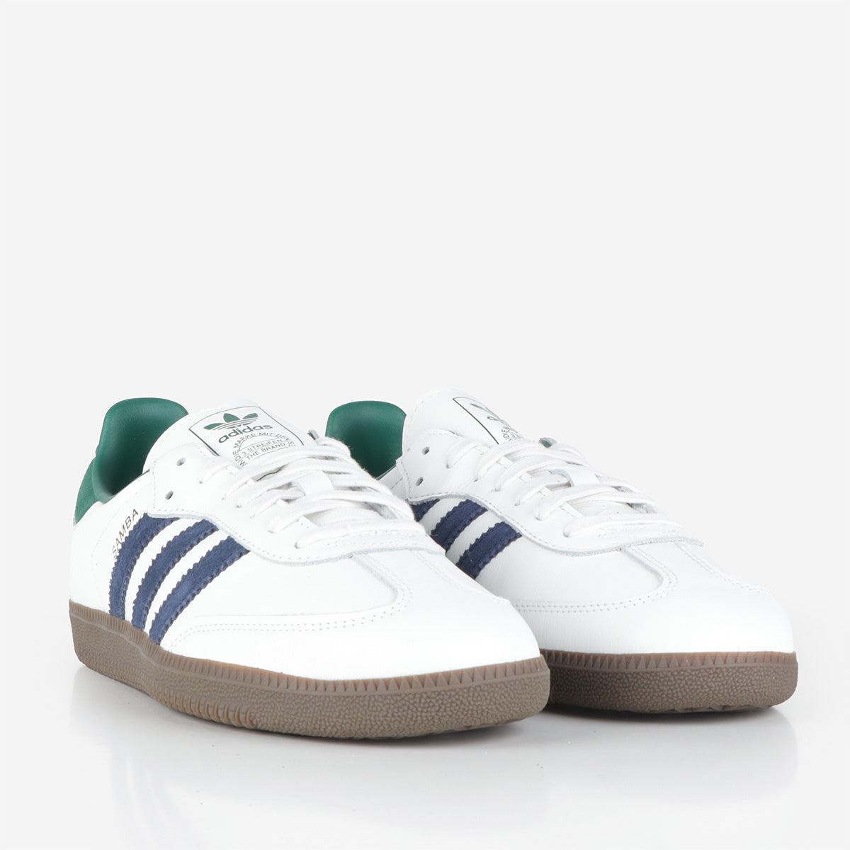 Adidas Originals Samba OG Shoes Black White Collegiate Green Active Green Urban Industry