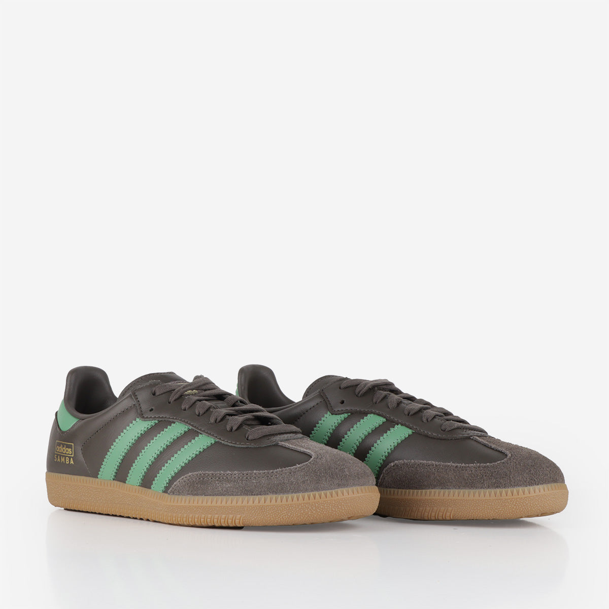 Adidas Originals Samba OG Shoes - Shadow Violet/Preloved Green/Fum 4 ...