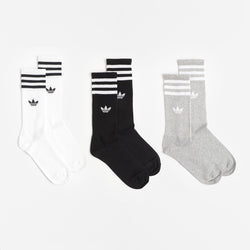 thumbnail Adidas Originals Solid Crew Socks 3 Pairs