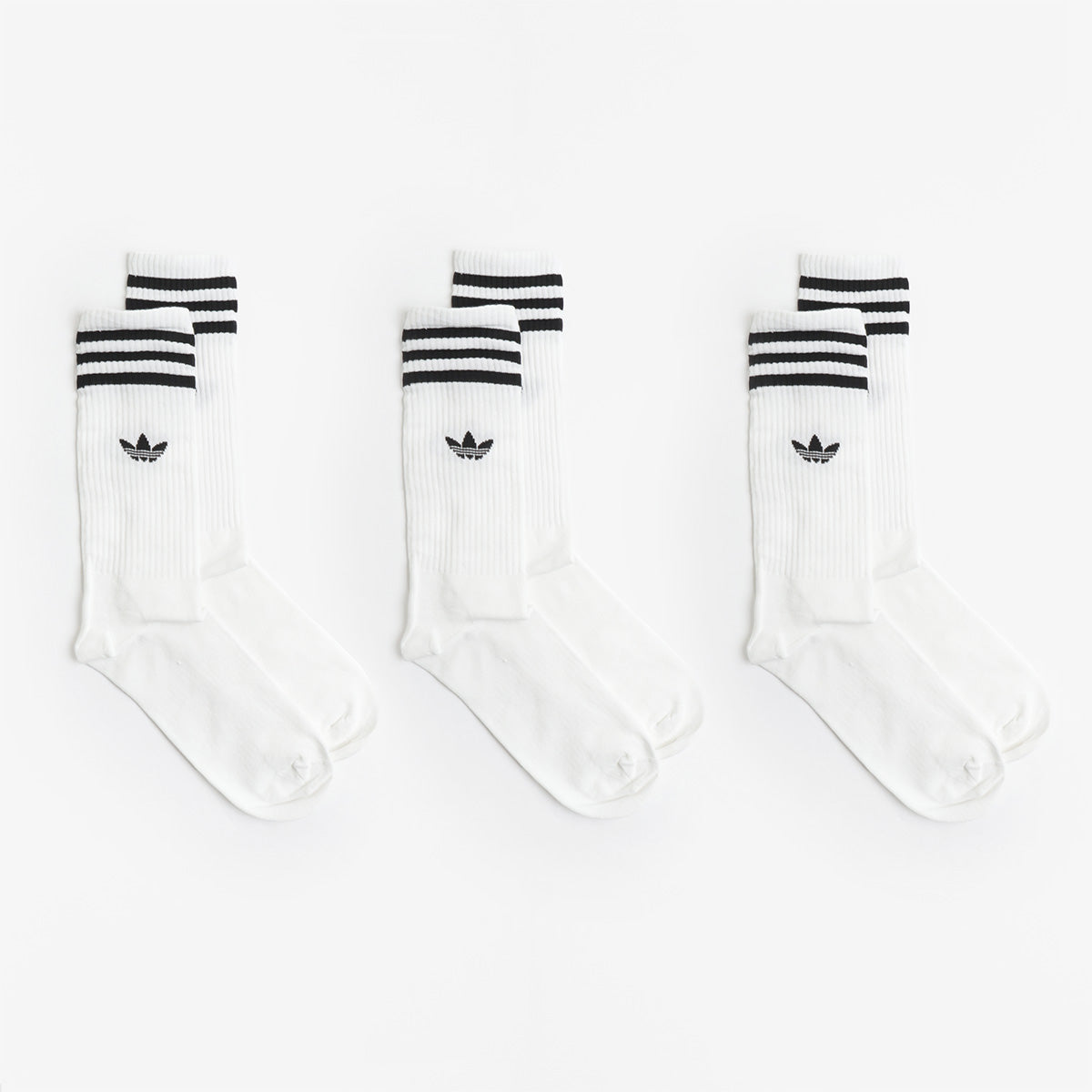 main Adidas Originals Solid Crew Socks 3 Pairs