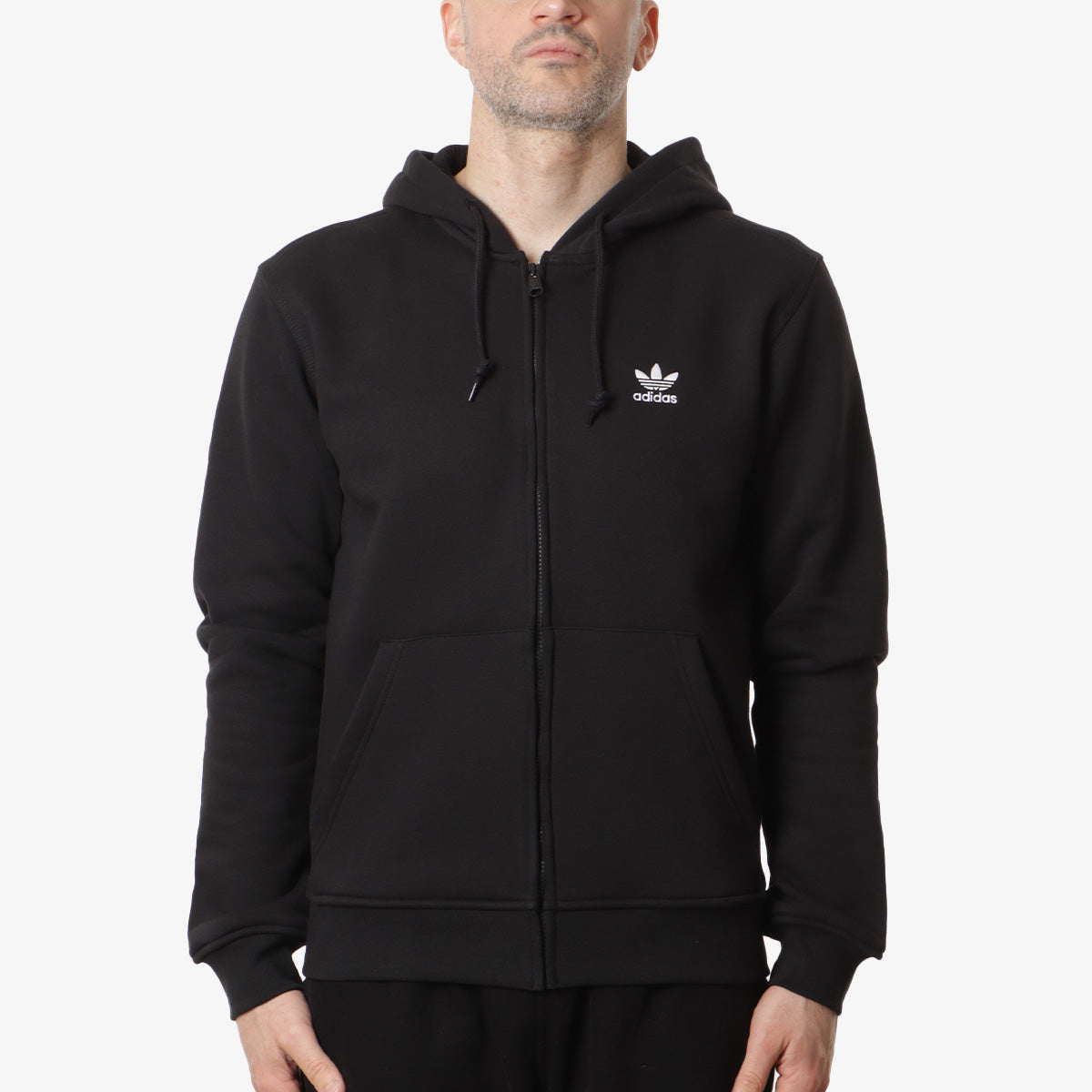 Adidas Originals Trefoil Essentials Full Zip Hoodie