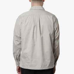 thumbnail And Wander Dry Rip Shirt Jacket, Light Beige, Detail Shot 3