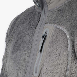 thumbnail And Wander High Loft Fleece Jacket, Dark Grey, Detail Shot 5