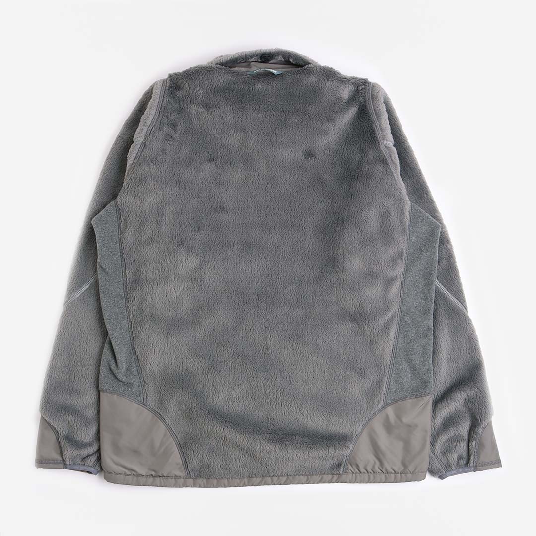 main And Wander High Loft Fleece Jacket, Dark Grey, Detail Shot 6