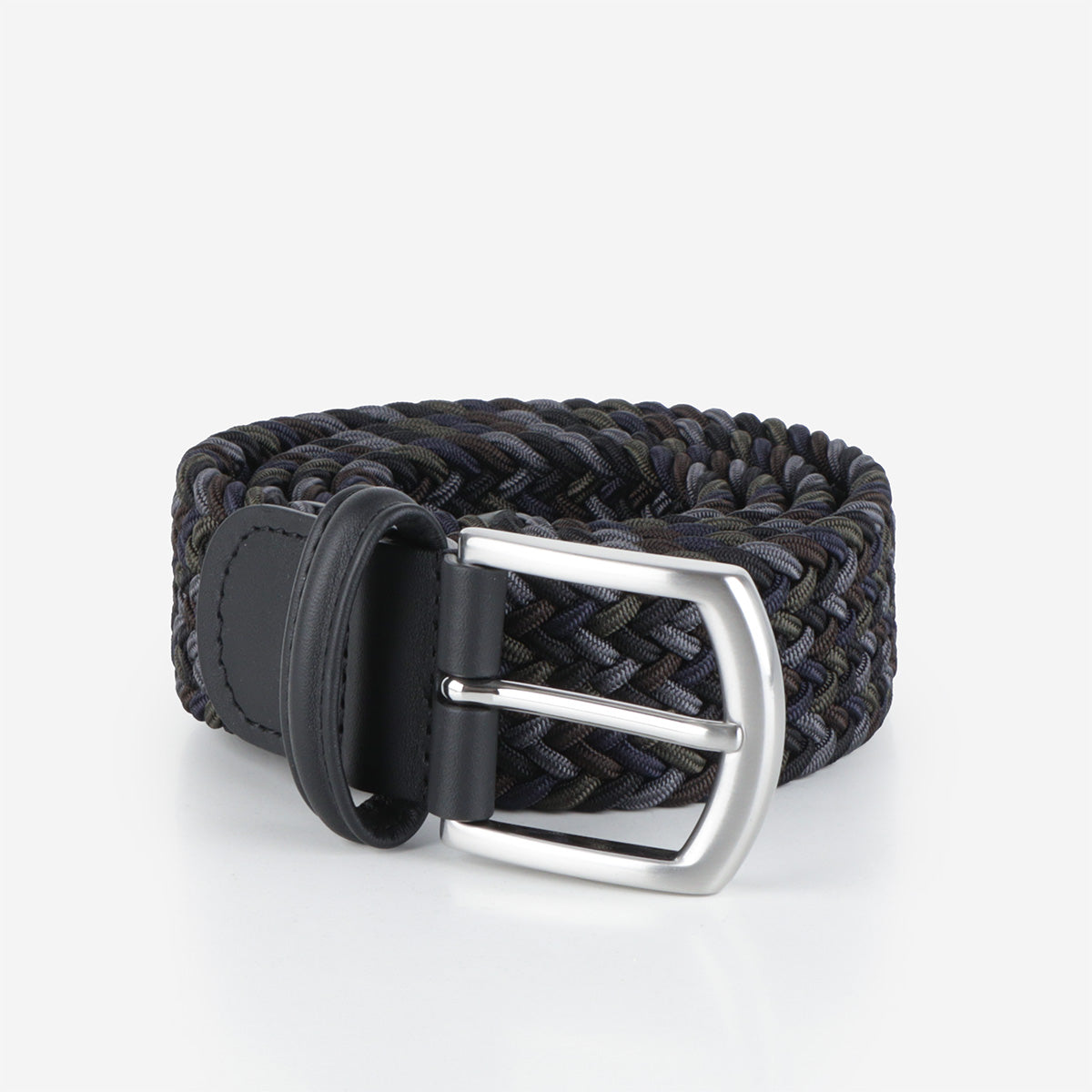 main Anderson's Classic Multi Colour Elastic Woven Belt