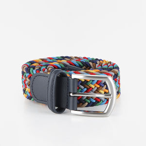 Anderson's Classic Multi Colour Elastic Woven Belt