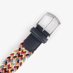 thumbnail Anderson's Classic Woven Belt, Black Multi, Detail Shot 2