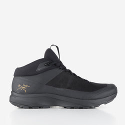 thumbnail Arc'teryx Aerios Mid GTX Shoes, Black Black, Detail Shot 1