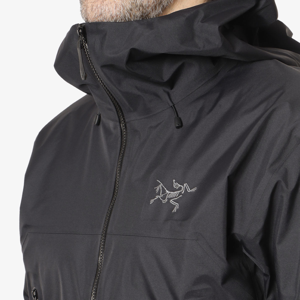 Arc'teryx Beta SL Jacket, Black, Detail Shot 2