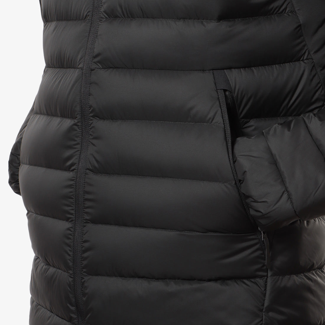 Arc'teryx Cerium Hooded Jacket, Black, Detail Shot 3