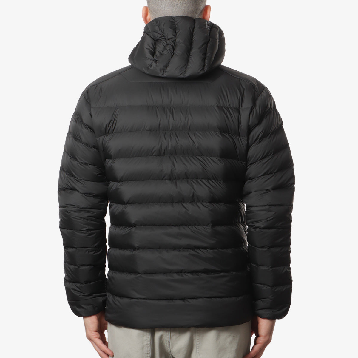 Arc'teryx Cerium Hooded Jacket, Black, Detail Shot 4