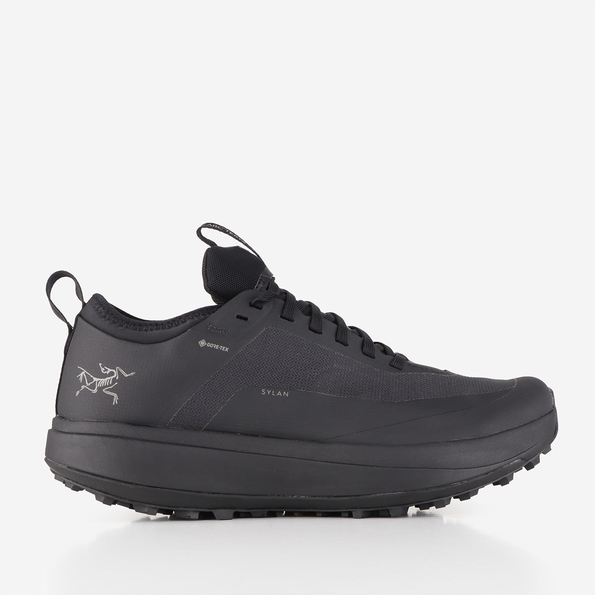 Arc'teryx Sylan GTX Shoes, Black Black, Detail Shot 1