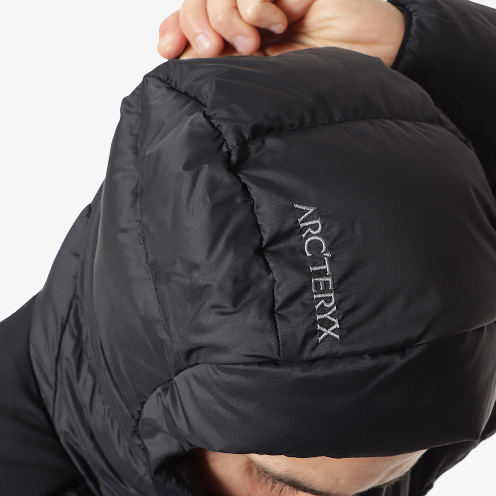 Arc'teryx Thorium Hoodie, Black, Detail Shot 5