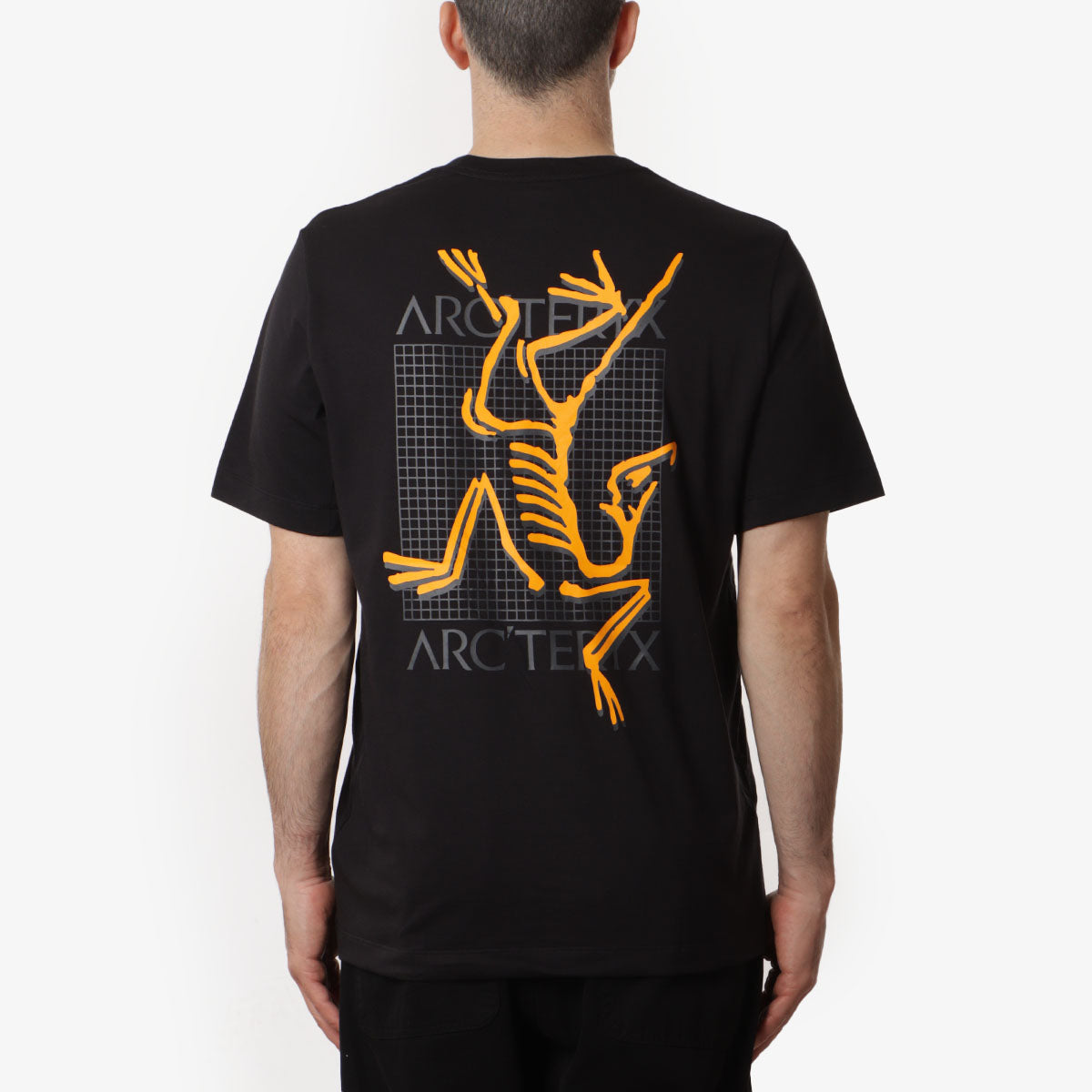 Arc'teryx Arc'Multi Bird Logo T-Shirt, Black, Detail Shot 1