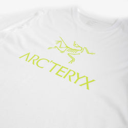 thumbnail Arc'teryx Arc'Word Logo T-Shirt, White Light, Detail Shot 5