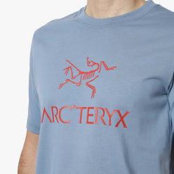 thumbnail Arc'teryx Arc'Word Logo T-Shirt, Stonewash, Detail Shot 2