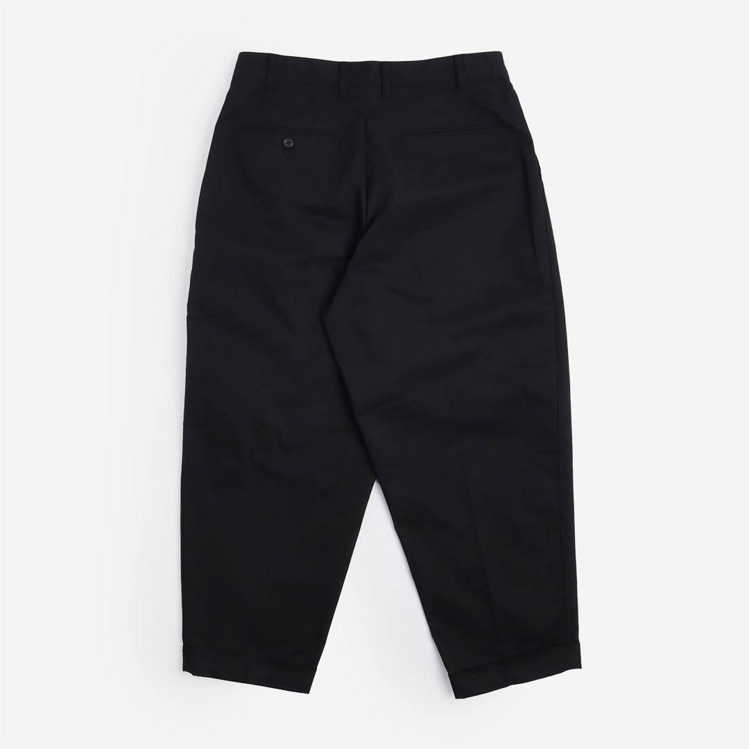 main Beams Plus 2 Pleats Twill Pant, Black, Detail Shot 8