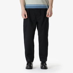 thumbnail Beams Plus 2 Pleats Twill Pant, Black, Detail Shot 1