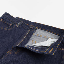 thumbnail Beams Plus 5 Pocket Denim Shorts, Indigo, Detail Shot 2