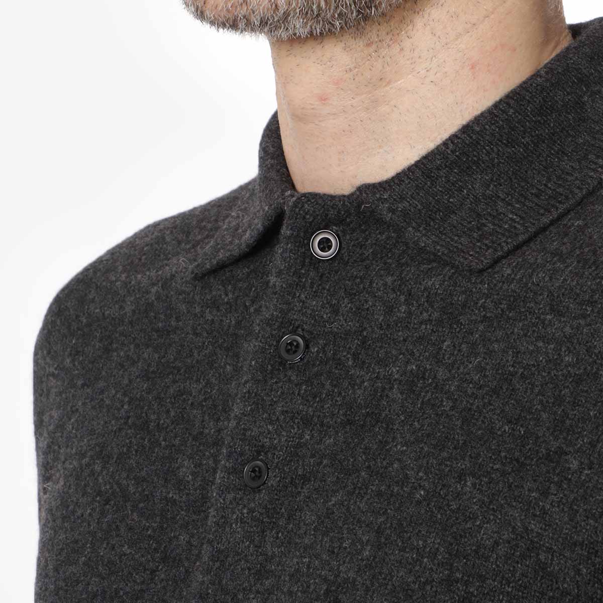 Beams Plus 9G Knit Polo Shirt