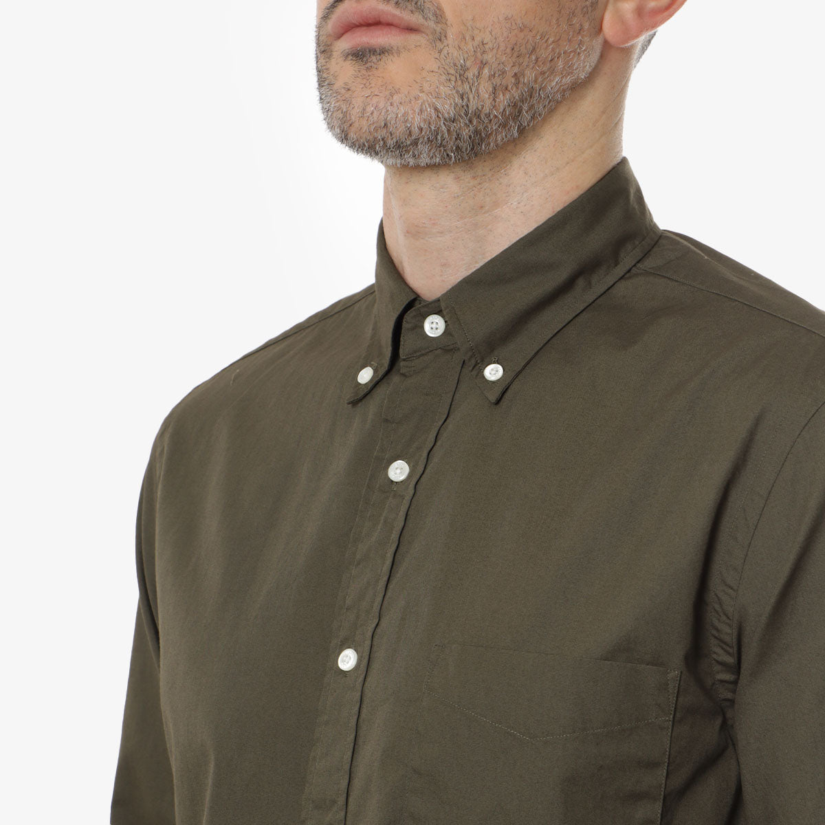 Beams Plus Button Down Colour Broad Shirt