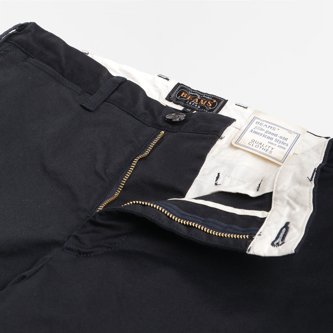 main Beams Plus Ivy Twill Shorts, Navy, Detail Shot 2