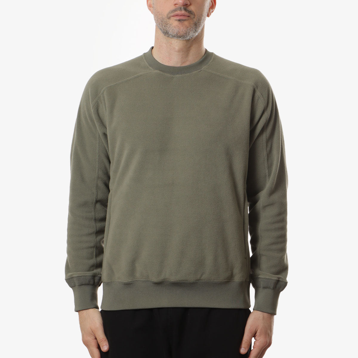 main Beams Plus Military Fleece Crew Sweatshirt