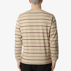 thumbnail Beams Plus Multi Stripe Long Sleeve Pocket T-Shirt