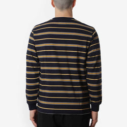 thumbnail Beams Plus Multi Stripe Long Sleeve Pocket T-Shirt