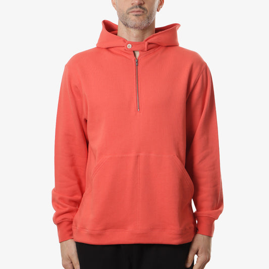 Beams Plus Sweat Half Zip Hoodie