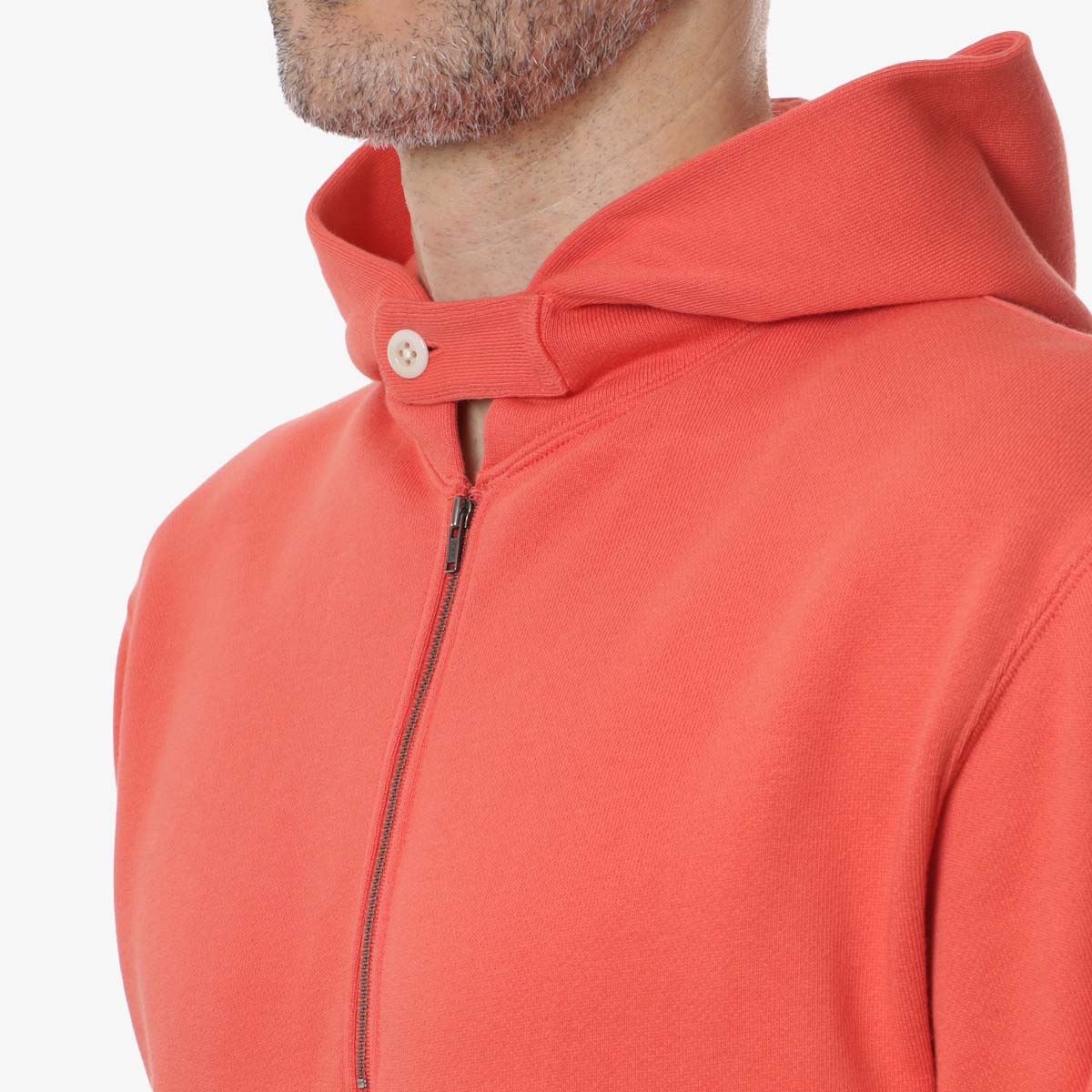 Beams Plus Sweat Half Zip Hoodie