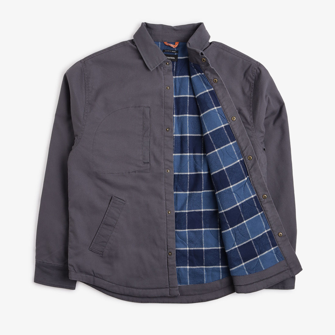 Flannel lined rugged outlet shirt jacket