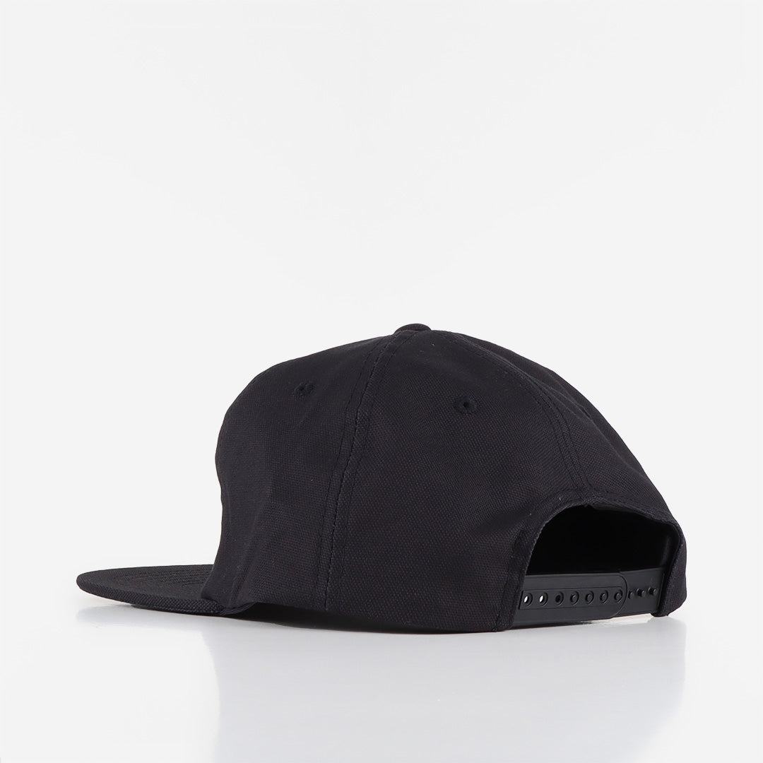 main Brixton Builders MP Adjustable Hat, Black, Detail Shot 3