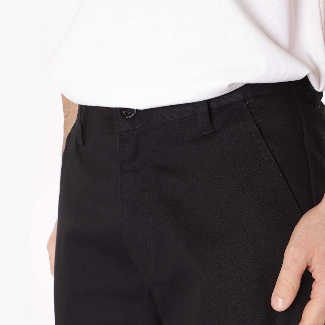 Brixton Choice Chino Relaxed Pant, Black, Detail Shot 2