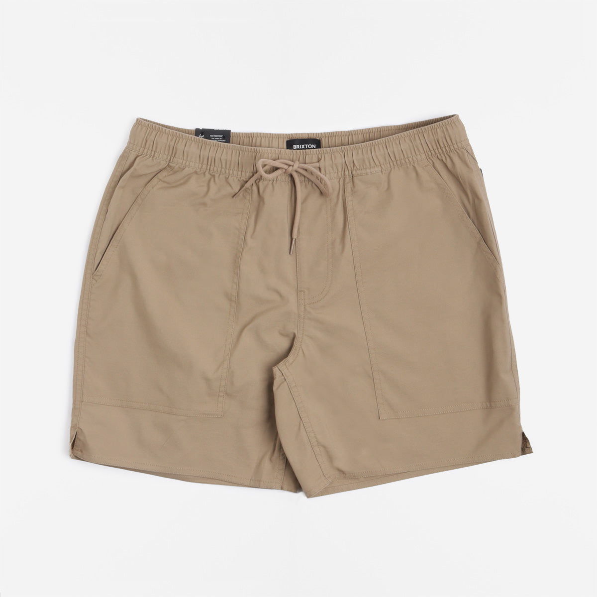 main Brixton Everyday Coolmax Shorts, Khaki, Detail Shot 1